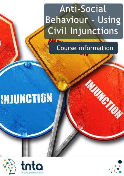 Anti Social Behaviour Civil Injunction Orders Online Training